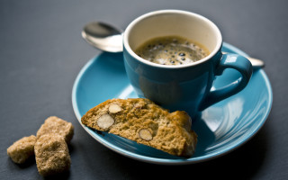 Coffee cookies plate spoons stilllife - clara peeters free wallpaper
