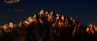 Mountain range clouds dawn autumn - amir zand free wallpaper