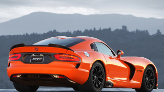 Bright orange cobra sports car - unreal engine 5 free wallpaper