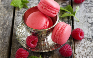 Raspberry macarons plant mint flowers - clara peeters free wallpaper for desktop