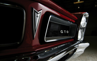Red car gto grill photorealism - doug ohlson free wallpaper for desktop