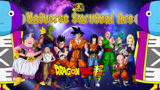 Dragon ball characters space background 2 - a group of dragon ball characters free wallpaper