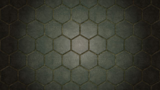 Hexagonal pattern black background white - buckminster fuller free wallpaper