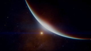 Distant object sky bright light - distant free wallpaper