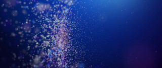 Blue stars night sky aurora - white star free wallpaper