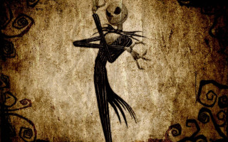 Skeleton holding stick skull back - adam saks free wallpaper for desktop