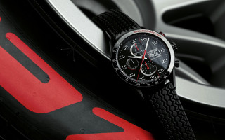 Watch tire red black band - a watch free wallpaper