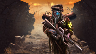 Afrofuturism man helmet gun metal - a large metal object free wallpaper for desktop