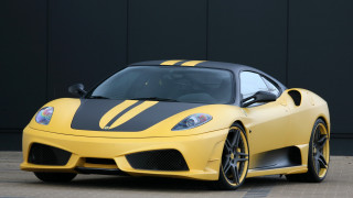 Yellow sports car black stripes - black stripe free wallpaper