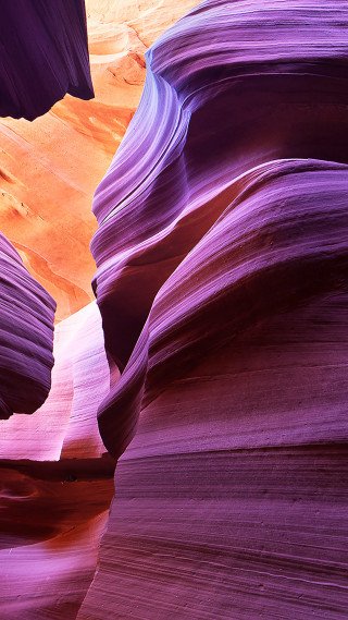 Canyon tall rock formation narrow - alson s. clark free wallpaper for mobile