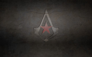 Logo wall star side red - a red star free wallpaper