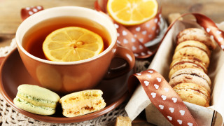Tea cookies plate bowl napkin - bouchta el hayani free wallpaper