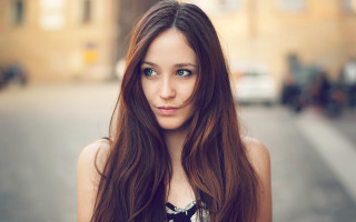 Eszter mattioni long hair street - long dark hair free wallpaper