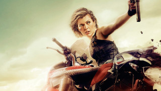 Woman motorcycle gun sky clouds - free motorcycles wallpaper for desktop