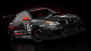 Black car red trim hood - a red stripe free wallpaper