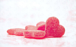Heart candy pink sugar music - candy free wallpaper