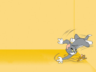 Cartoon swinging cat dog loony - a cartoon free wallpaper