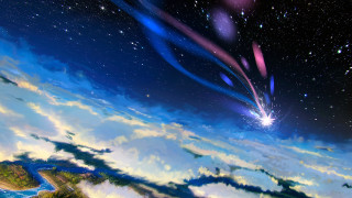 Space station shooting star earth - shooting free wallpaper for desktop