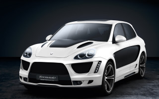 White car black stripes dark - black stripe free wallpaper