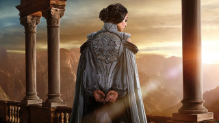 Man white cape balcony pillars - a balcony free wallpaper for desktop