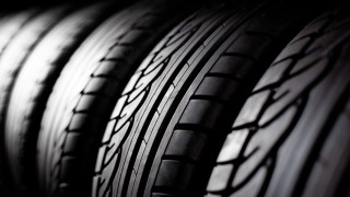 Tires lined up dark room - visible free wallpaper for desktop