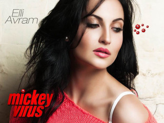 Woman black hair red sweater 2 - a red sweater free wallpaper for desktop