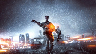 Man gun rain city night - a gun and a gun free wallpaper