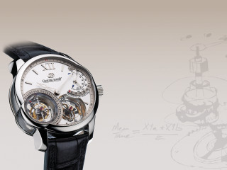 Watch white dial black leather - kinetic art free wallpaper for desktop