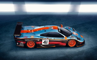 Blue orange racecar numbered superflat - race car free wallpaper for desktop