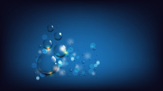 Blue water droplets abstract digital - claire dalby free wallpaper for desktop