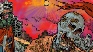 Giant monster human face city - a giant monster free wallpaper