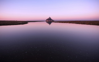 Water sunset building pink sky - thierry doizon free wallpaper for desktop