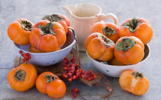 Oranges bowl pitcher berries halloween - fall vibrancy free wallpaper for desktop