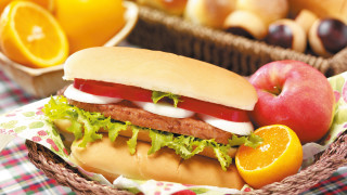 Hot dog lettuce tomato mayonnaise - lettuce free wallpaper for desktop