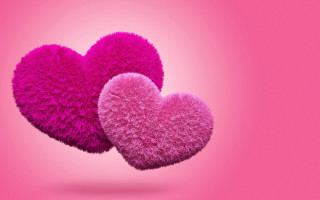 Pink hearts teddy bear florianne - a teddy bear free wallpaper