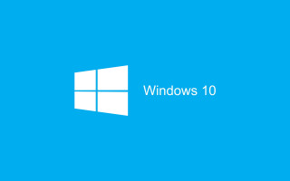 Blue background windows10 logo purism - the window 10 logo free wallpaper