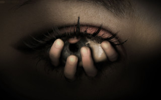 Surreal eye long lashes black - surreal photography free wallpaper
