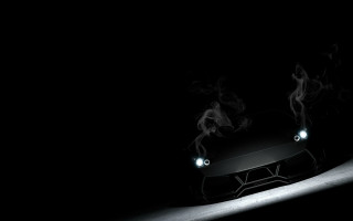 Car smoke headlights dark unreal - the hood free wallpaper