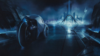 Futuristic car night city background - christopher moeller free wallpaper