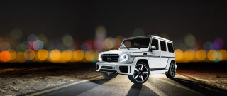 White mercedes benz rim lighting - rim free wallpaper