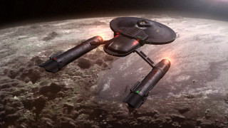 Spaceship rocky surface bright light 2 - ed benedict free wallpaper