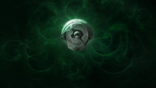 Green black circular symbolism ambientocclusion - league of legends concept art free wallpaper for desktop