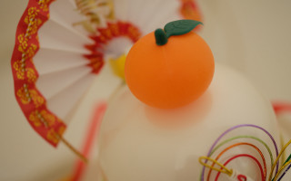 Orange umbrella fan food blurry - asai chū free wallpaper