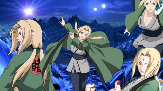 People green outfits mountain sky - a mountain free wallpaper for desktop