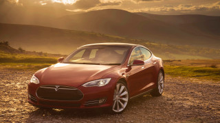 Red car mountains sunset dirt - a dirt road free wallpaper for desktop