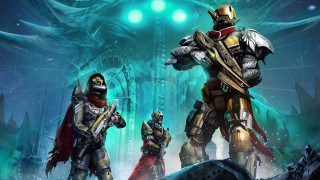 Knights aliens forest glow moon - a group of knights free wallpaper