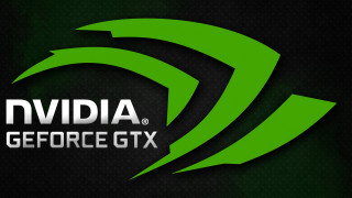Nvidia geforce gtx green arrow - black letter free wallpaper for desktop