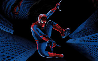 Spiderman tennis jump city fence - a tennis racket free wallpaper