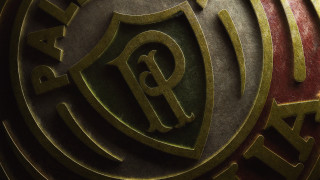 Metal plate logo stripe portrait - p free wallpaper for desktop