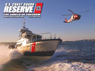 Coast guard helicopter flying boat - private press free wallpaper